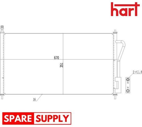 Condenser air conditioning - air,