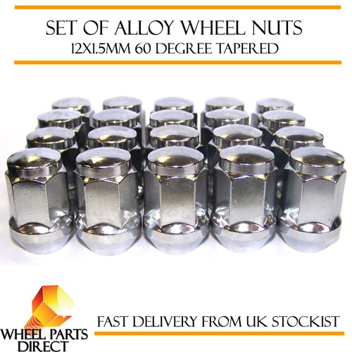 Alloy wheel nuts 12x1 5 - alloy,