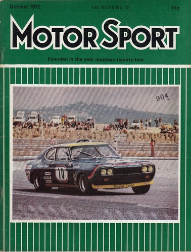 Motor sport magazine - sport, october