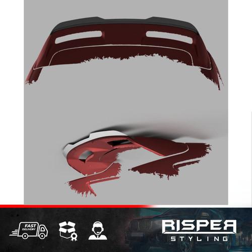 Rear spoiler for ford - for,