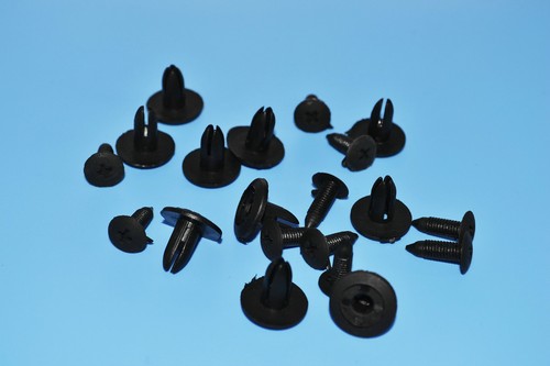 Ford black plastic rivets - ford,