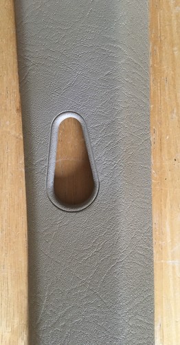 Seat belt trim panel - panel, rs
