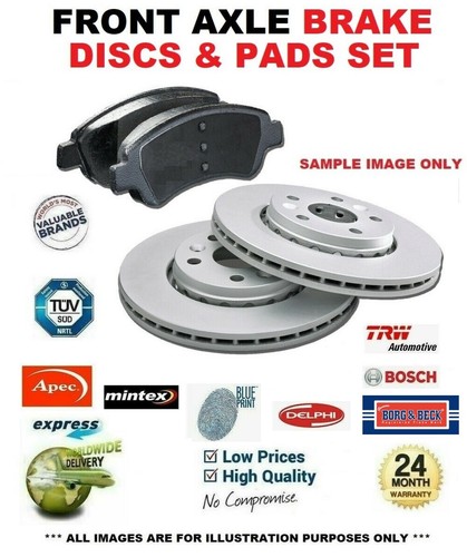 Front axle brake discs - front,
