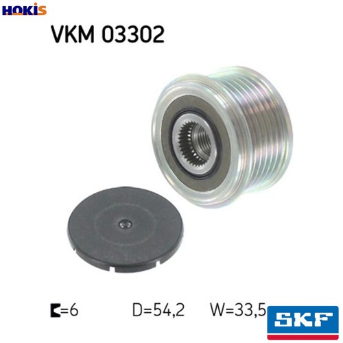 Alternator freewheel clutch - alternator,