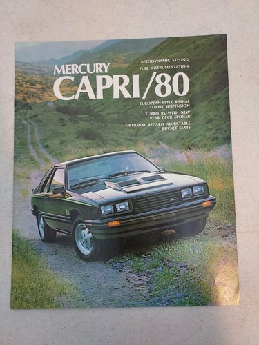 1980 mercury capri turbo - mercury, rs