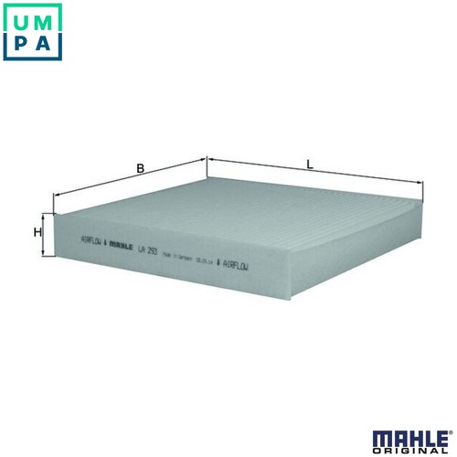 Filter cabin air 293 for - filter,
