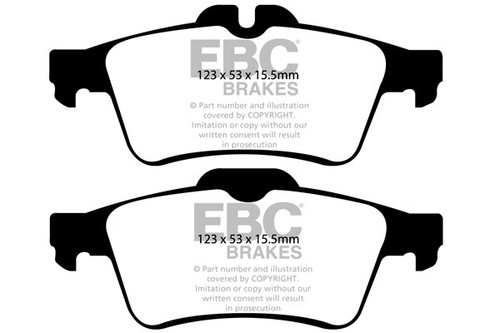 Ebc ultimax rear - ultimax, pads